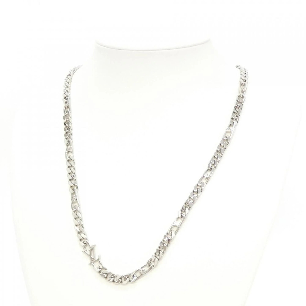 LOUIS VUITTON Silver Necklace - Picture 5 of 5